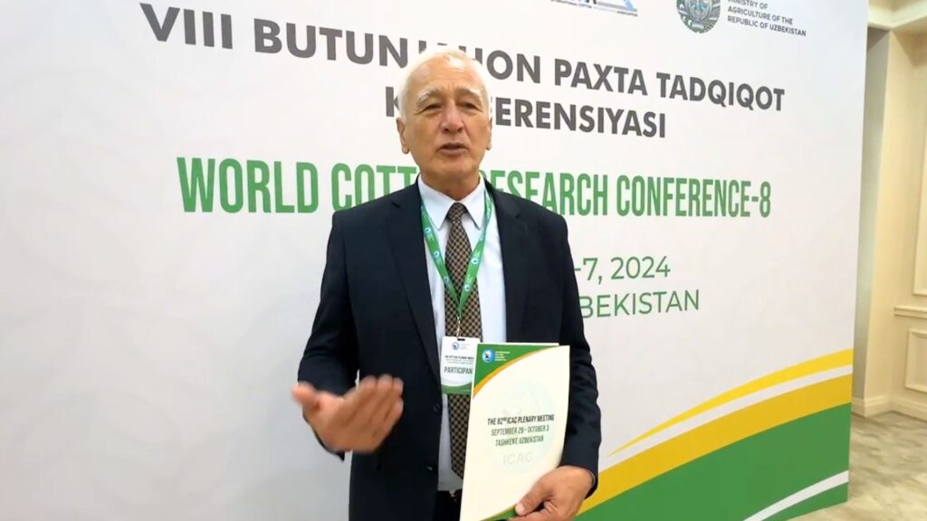“VIII Butunjahon paxta tadqiqot konferensiya»si bo’lib o’tyapti.
